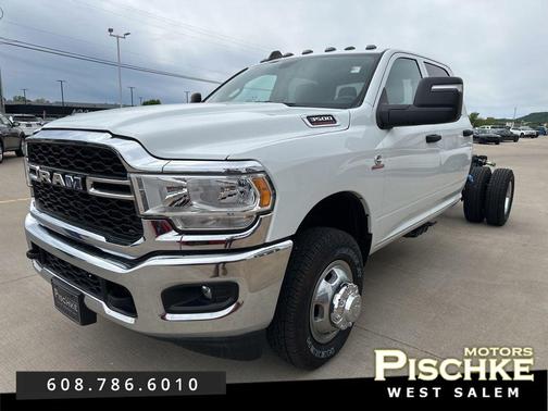 Bright White Clearcoat 2024 RAM 3500 Tradesman/SLT/Laramie/Limited