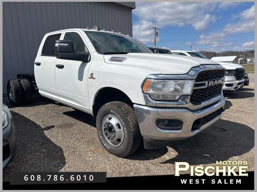Bright White Clearcoat 2024 RAM 3500 Tradesman/SLT/Laramie/Limited