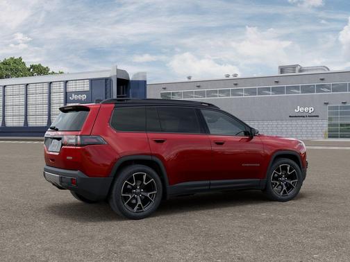 Red Hot Pearlcoat 2026 Jeep Cherokee Overland