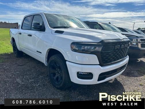 Bright White Clearcoat 2025 RAM 1500 Big Horn/Lone Star