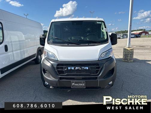 Bright White Clear-Coat Exterior Paint 2025 RAM ProMaster 1500 Low Roof