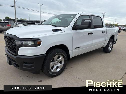Bright White Clearcoat 2025 RAM 1500 Tradesman