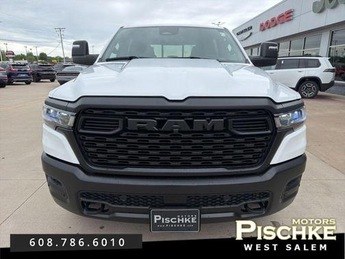 Bright White Clearcoat 2025 RAM 1500 Tradesman