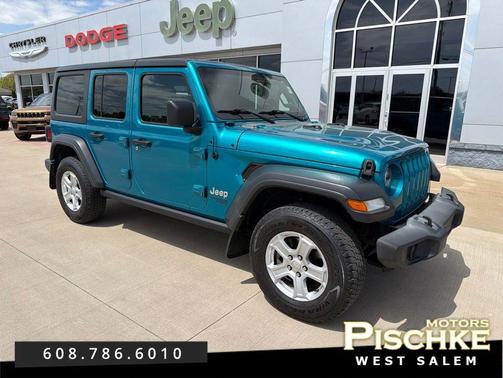 Bikini Pearlcoat 2019 Jeep Wrangler Unlimited Sport