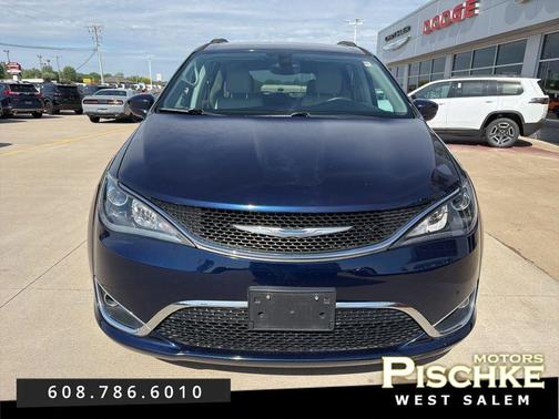 Jazz Blue Pearlcoat 2017 Chrysler Pacifica Touring-L