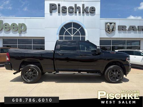 Diamond Black Crystal Pearlcoat 2024 RAM 2500 Big Horn Crew Cab 4x4 6'4' Box