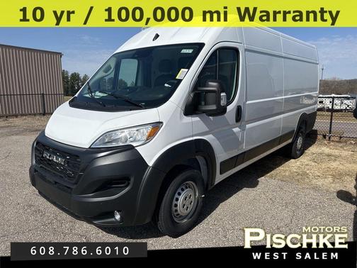 Bright White Clearcoat 2026 RAM ProMaster 3500 High Roof