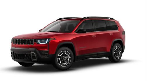 Red Hot Pearlcoat 2026 Jeep Cherokee Laredo 4x4