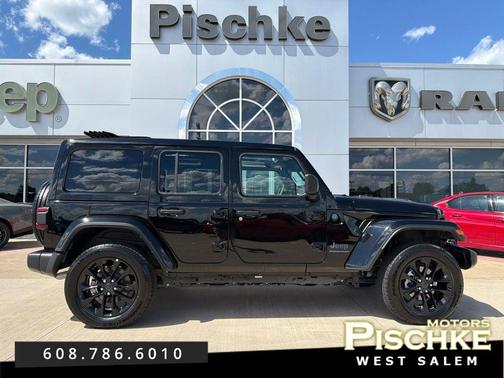 Black Clearcoat 2025 Jeep Wrangler 4xe Sahara