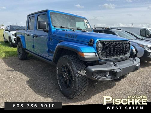 Hydro Blue Pearlcoat 2024 Jeep Gladiator Willys