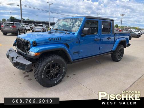 Hydro Blue Pearlcoat 2024 Jeep Gladiator Willys