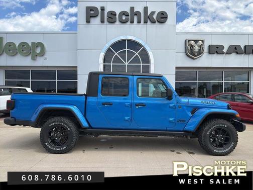 Hydro Blue Pearlcoat 2024 Jeep Gladiator Willys