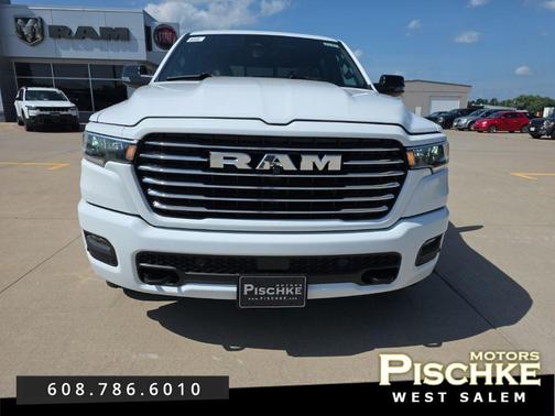 Bright White Clearcoat 2026 RAM 1500 Laramie