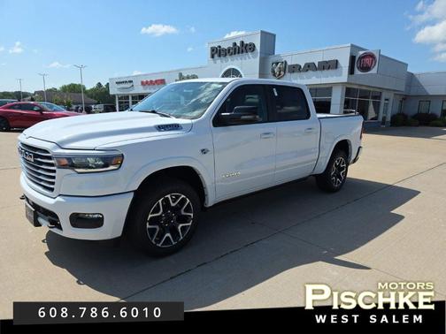 Bright White Clearcoat 2026 RAM 1500 Laramie