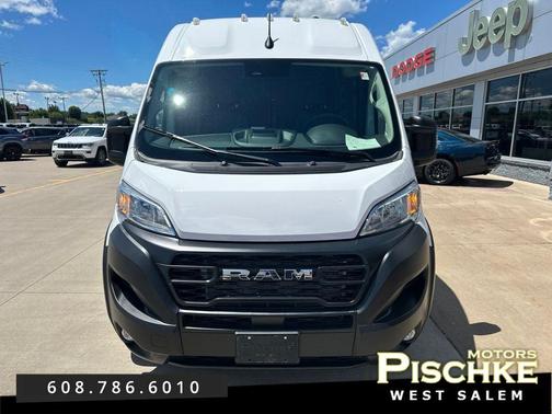 Bright White Clearcoat 2025 RAM ProMaster 3500 High Roof