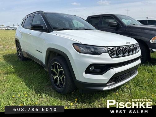 Bright White Clearcoat 2025 Jeep Compass Limited