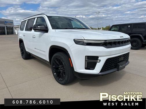 Bright White Clearcoat 2026 Jeep Grand Wagoneer Limited Reserve 4x4