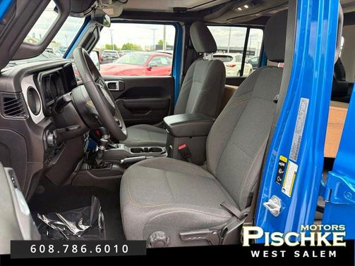 Hydro Blue Pearlcoat 2024 Jeep Wrangler Sport S