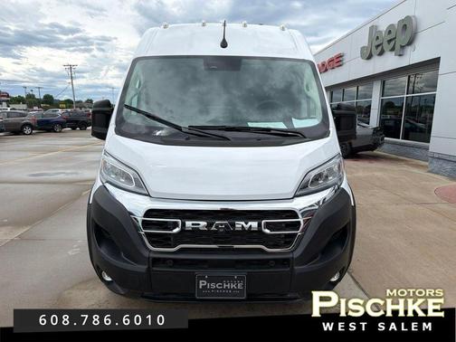 Bright White Clearcoat 2025 RAM ProMaster 2500 High Roof