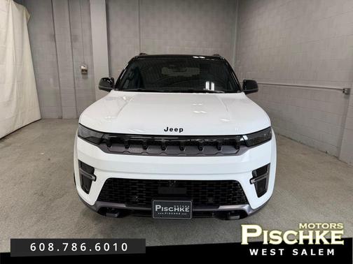 Bright White Clear-Coat Exterior Paint 2026 Jeep Grand Wagoneer Upland 4x4