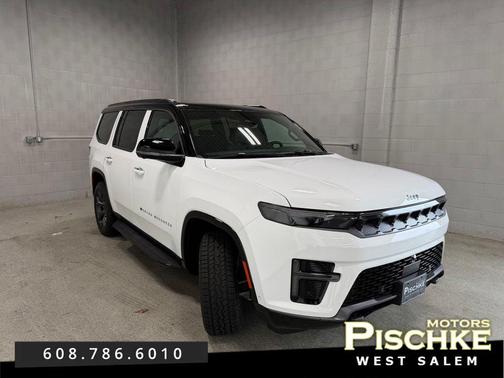 Bright White Clear-Coat Exterior Paint 2026 Jeep Grand Wagoneer Upland 4x4
