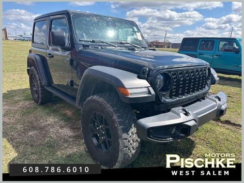 Black Clearcoat 2024 Jeep Wrangler Willys