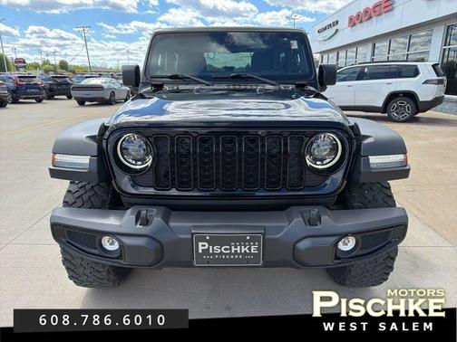 Black Clearcoat 2024 Jeep Wrangler Willys