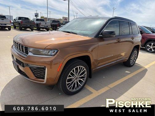 Copper Shino Metallic Clear-Coat Exterior Paint 2026 Jeep Grand Cherokee Summit