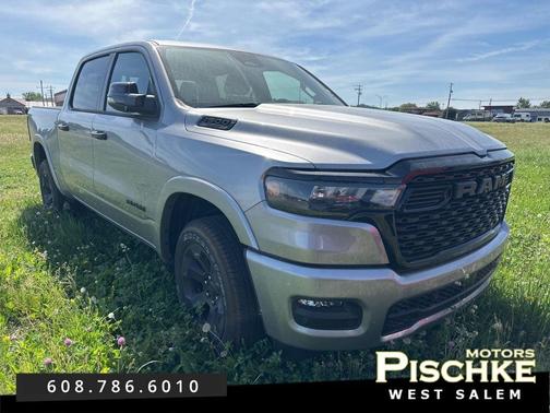 Billet Silver Metallic Clearcoat 2025 RAM 1500 Big Horn/Lone Star