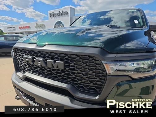 Serrano Green Metallic 2026 RAM 1500 Rebel