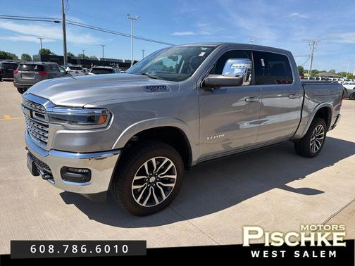 Billet Silver Metallic Clearcoat 2025 RAM 1500 Longhorn