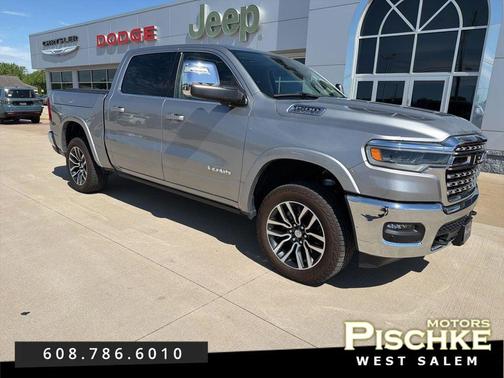 Billet Silver Metallic Clearcoat 2025 RAM 1500 Longhorn