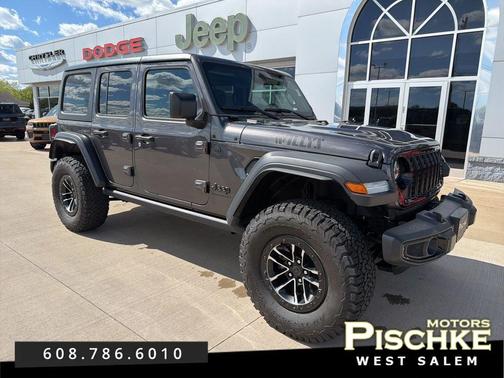 Granite Crystal Metallic Clearcoat 2025 Jeep Wrangler Willys