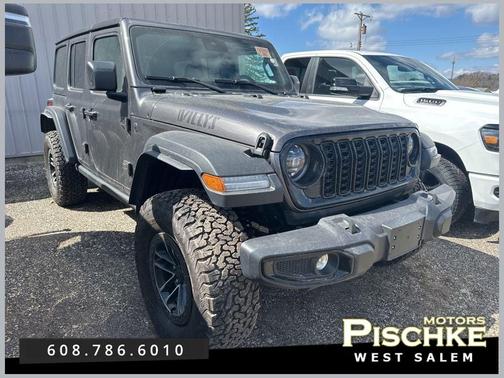 Granite Crystal Metallic Clearcoat 2025 Jeep Wrangler Willys