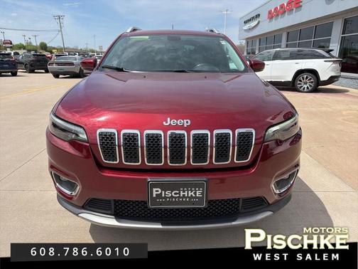 Velvet Red Pearlcoat 2020 Jeep Cherokee Limited