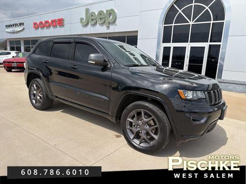 Diamond Black Crystal Pearlcoat 2021 Jeep Grand Cherokee 80th Anniversary 4x4