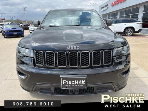 Diamond Black Crystal Pearlcoat 2021 Jeep Grand Cherokee 80th Anniversary 4x4