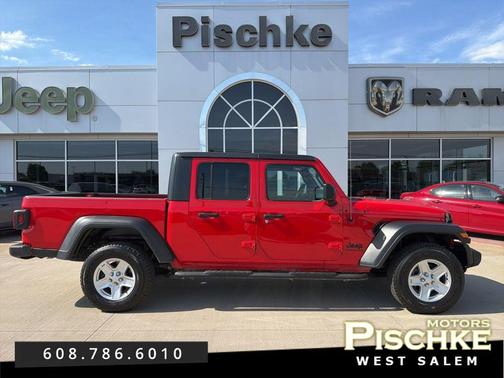 Firecracker Red Clearcoat 2020 Jeep Gladiator Sport S