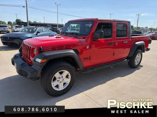 Firecracker Red Clearcoat 2020 Jeep Gladiator Sport S