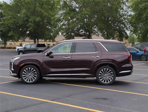 Sierra Burgundy 2024 Hyundai PALISADE Calligraphy