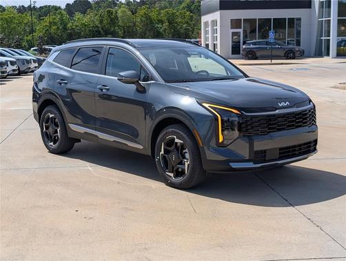 Gravity Gray 2026 Kia Sportage Hybrid EX