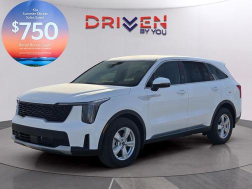 Glacial White Pearl 2026 Kia Sorento LX