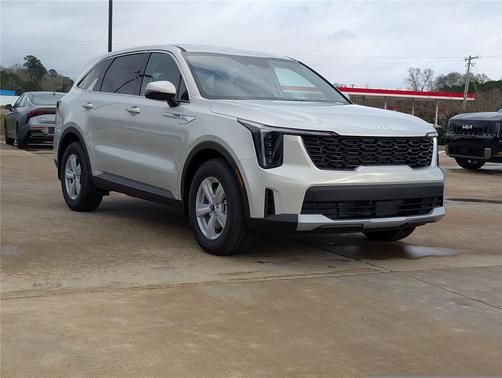 Ivory Silver 2026 Kia Sorento LX