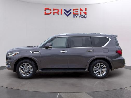 Anthracite Gray 2024 INFINITI QX80 Luxe