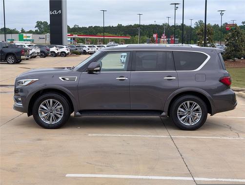 Anthracite Gray 2024 INFINITI QX80 Luxe