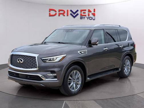 Anthracite Gray 2024 INFINITI QX80 Luxe