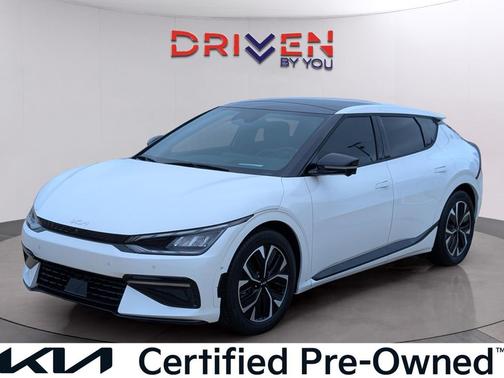 Snow White Pearl 2022 Kia EV6 GT-Line