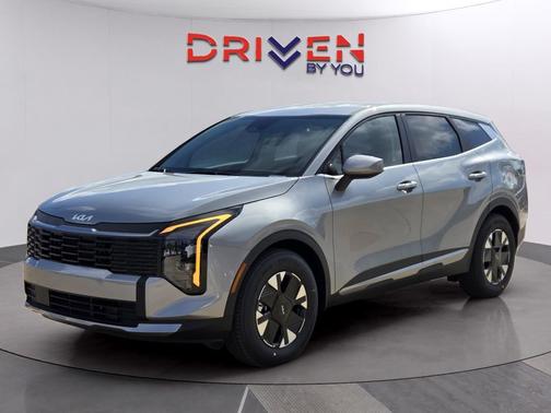 Steel Gray 2026 Kia Sportage Hybrid LX