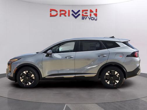 Steel Gray 2026 Kia Sportage Hybrid LX