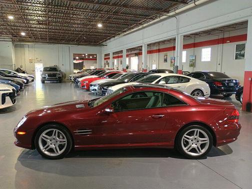 Storm Red Metallic 2008 Mercedes-Benz SL-Class SL 550